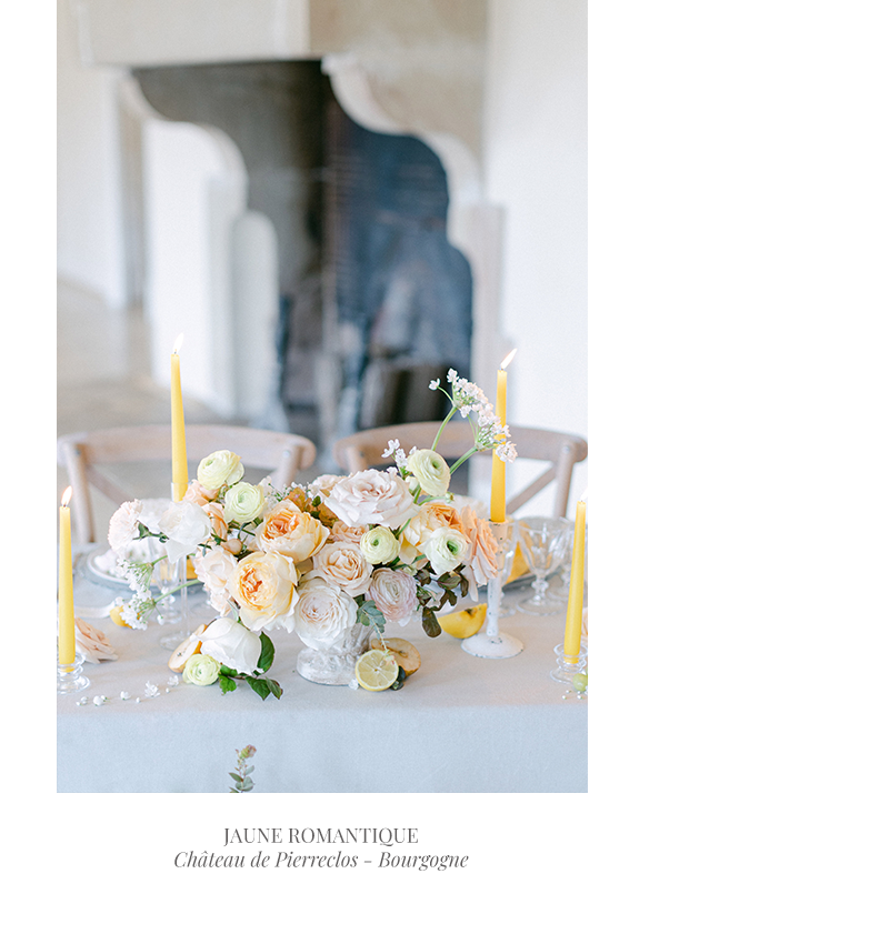 Mariage élégant et raffiné au château de Pierreclos - Bourgogne