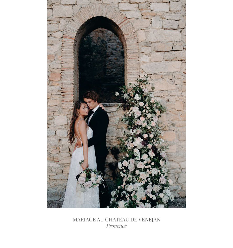 Mariage au chateau de venejan – Provence