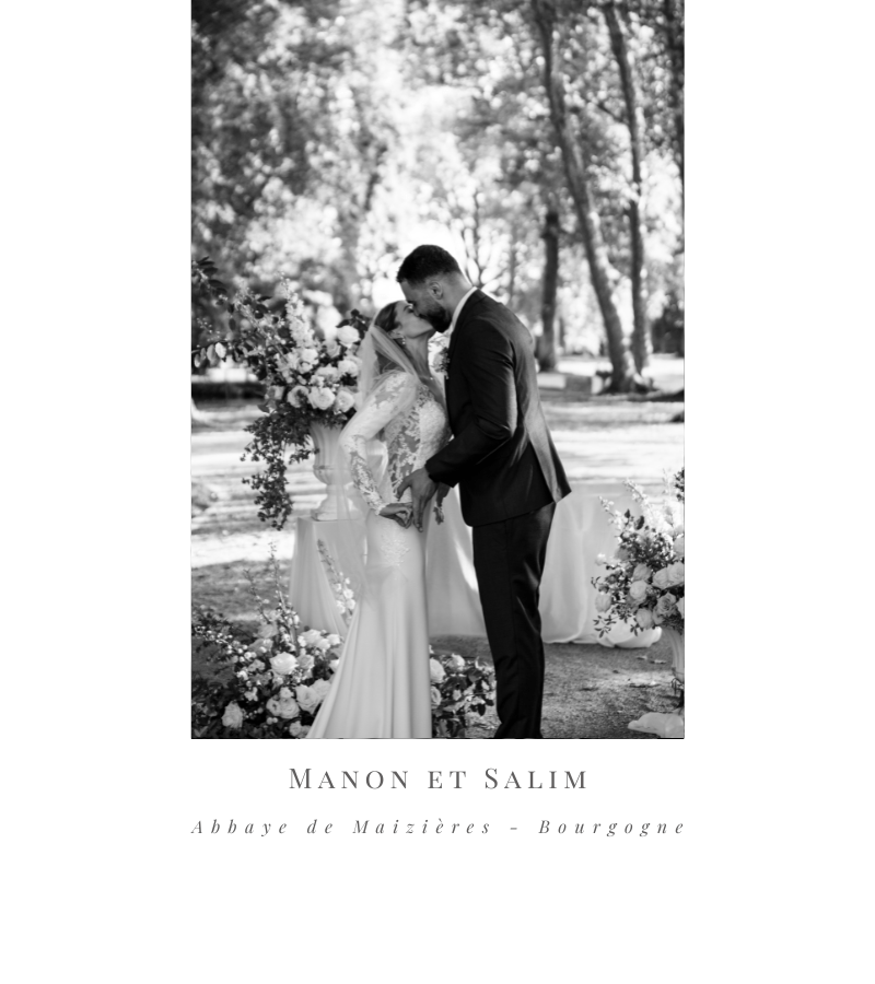 Manon et Salim - Abbaye de Maiziere - Bourgogne